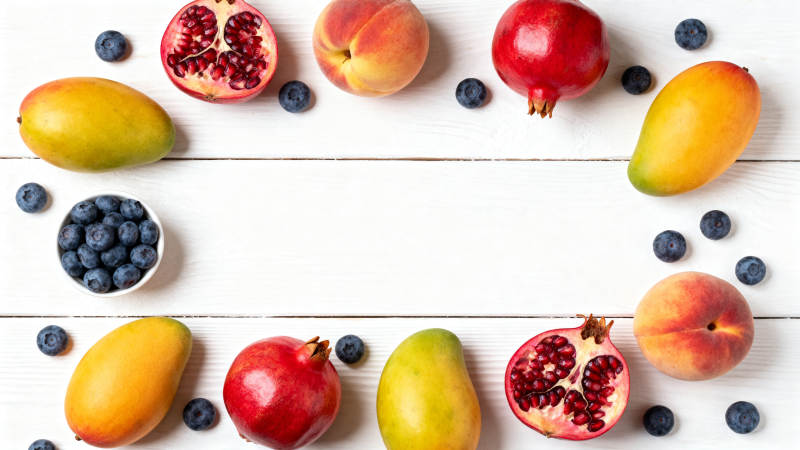 缤纷水果拼盘图片