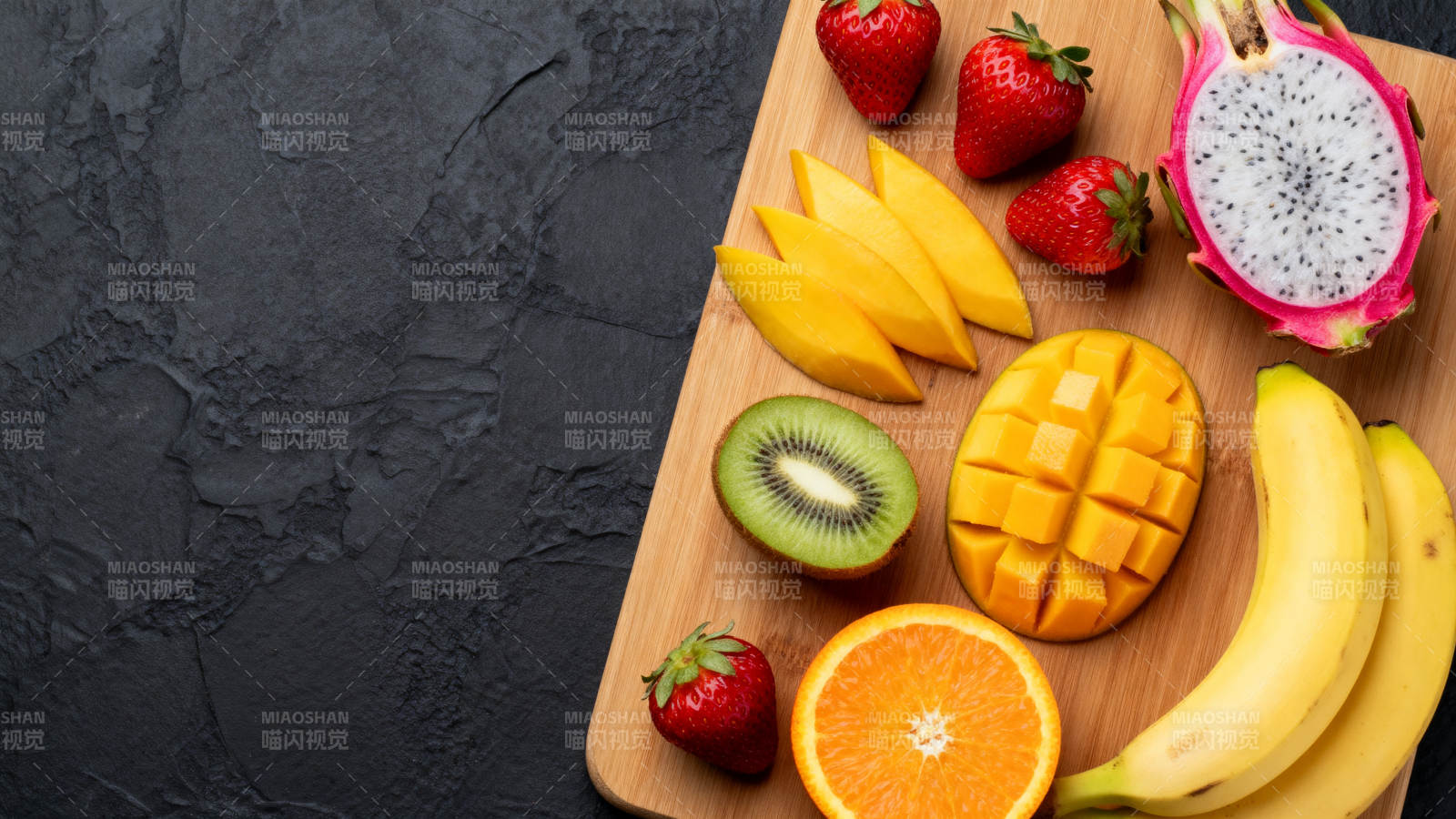 缤纷水果拼盘图片