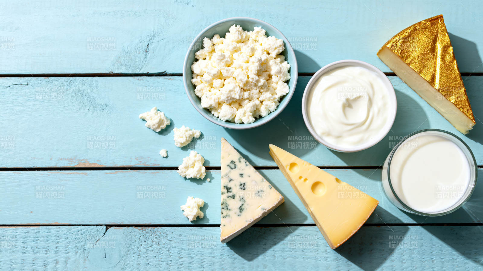 乳制品拼盘图片