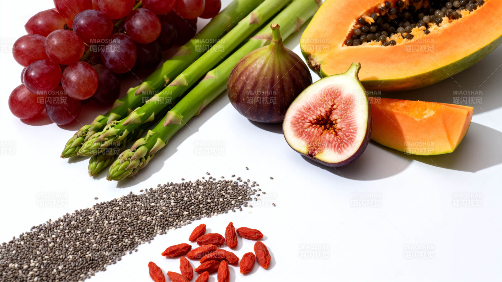 健康食材组合图片