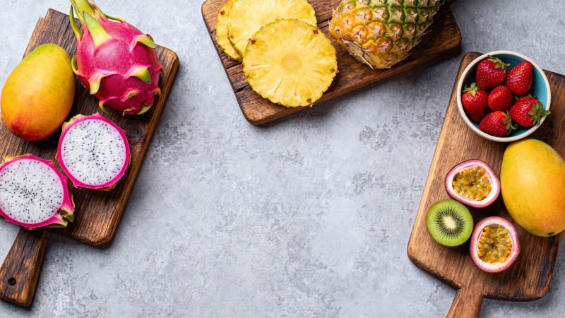 新鲜水果拼盘图片