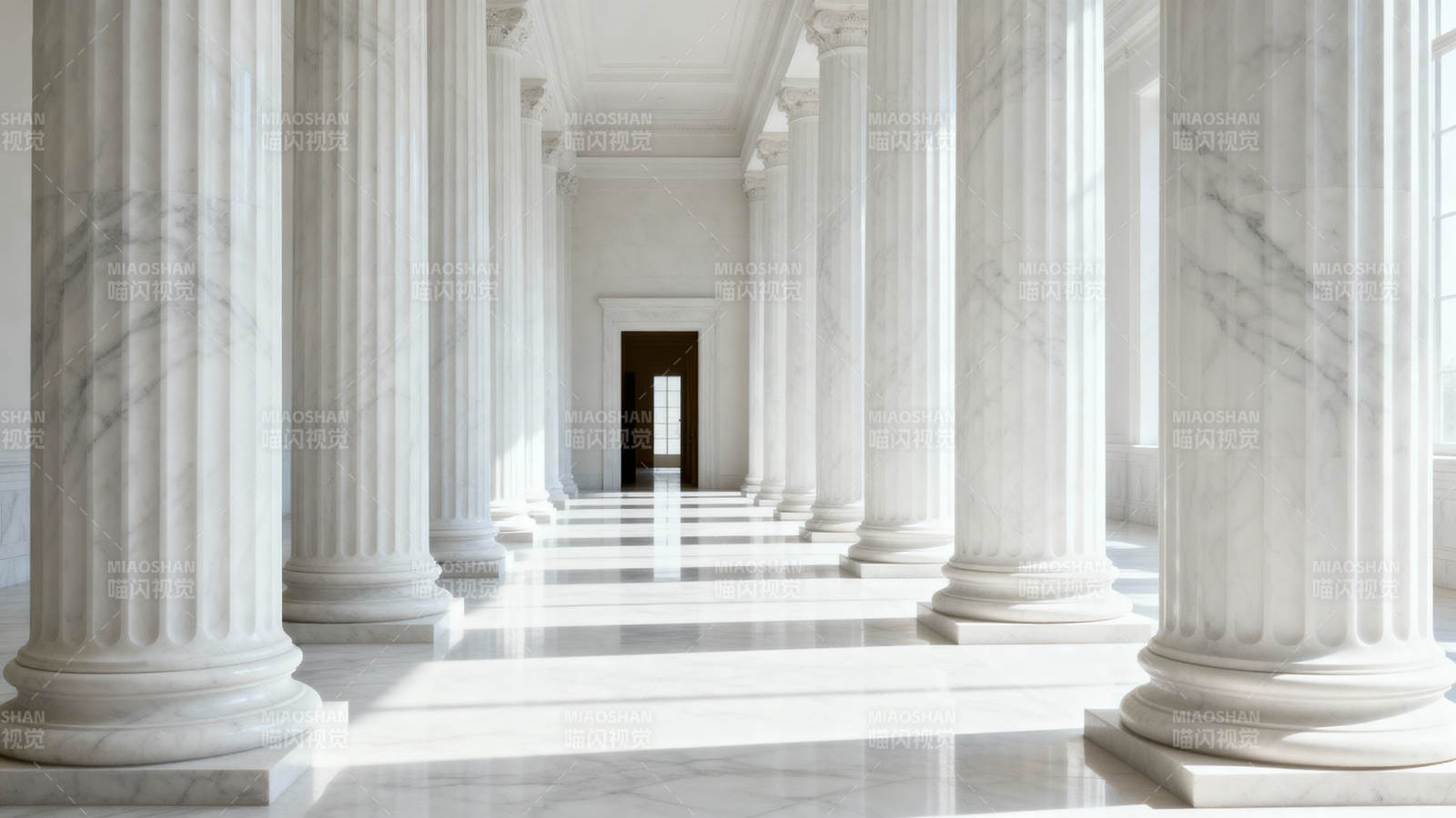 宏伟柱廊走廊图片