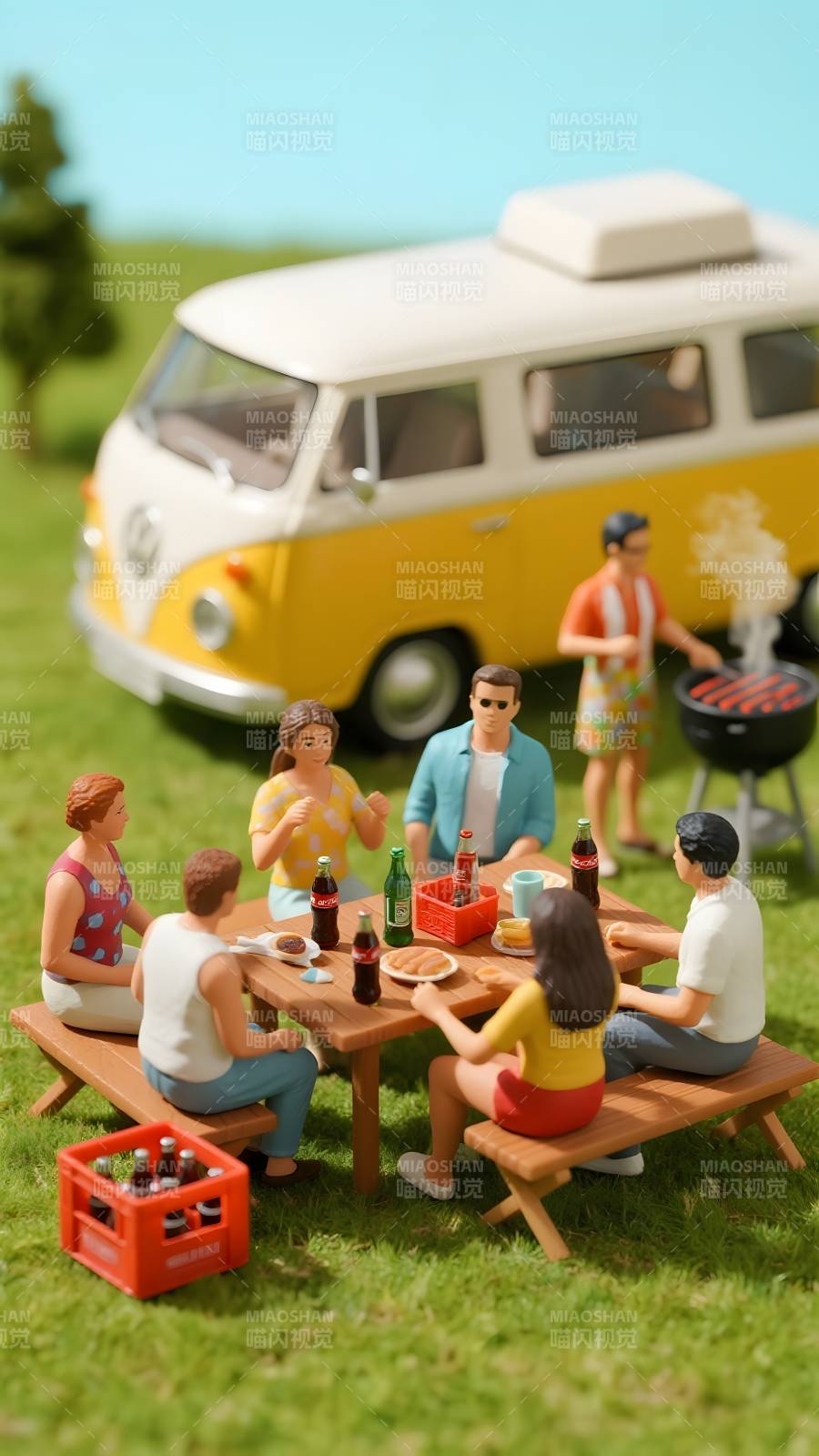 露营野餐时光图片