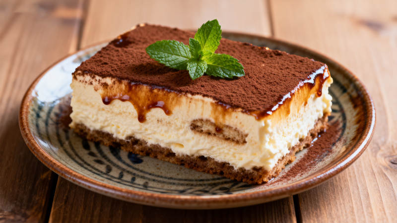 提拉米苏甜点图片