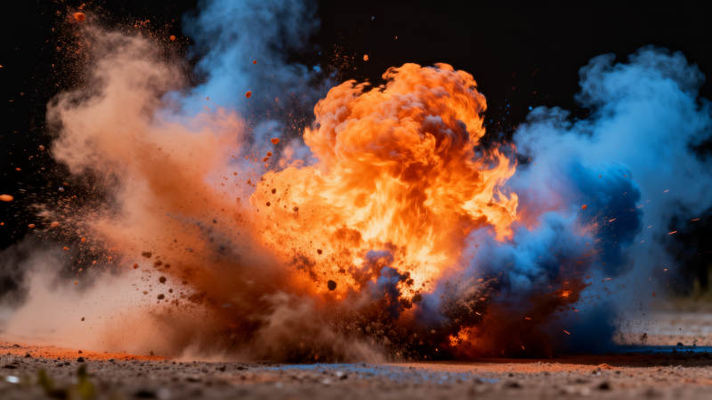 烈焰轰鸣 震撼瞬间图片