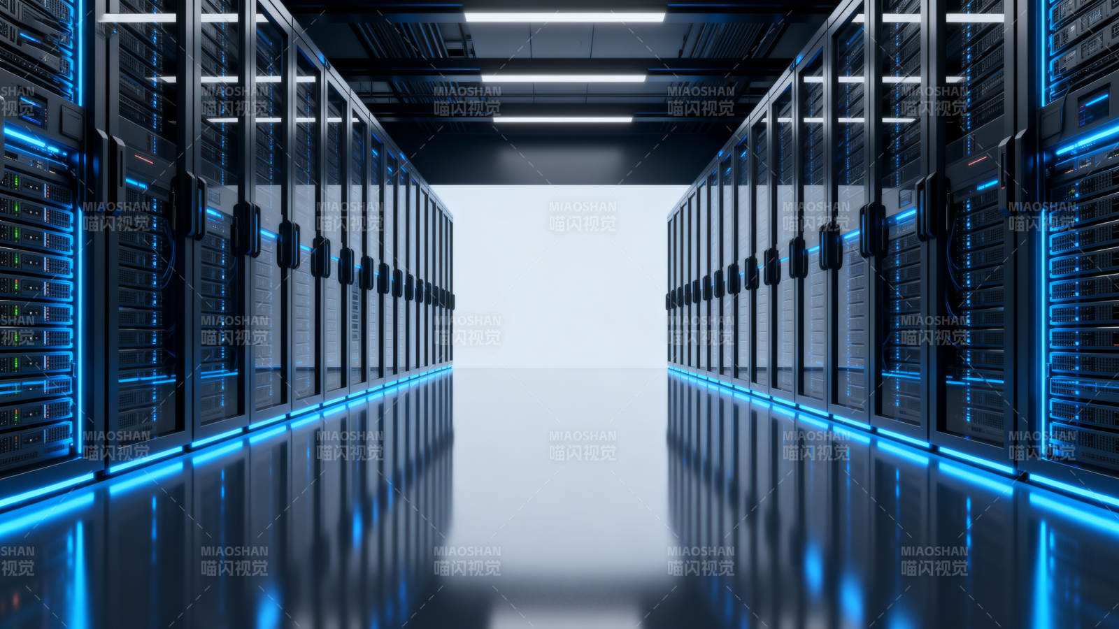 数据中心走廊图片