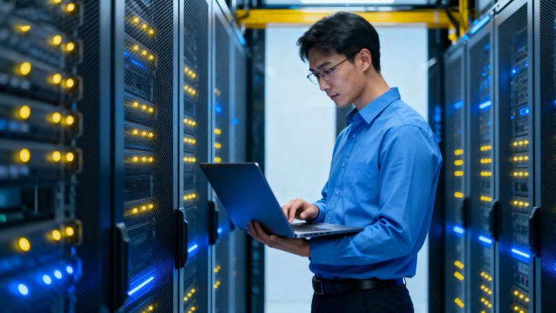 数据中心运维工程师图片