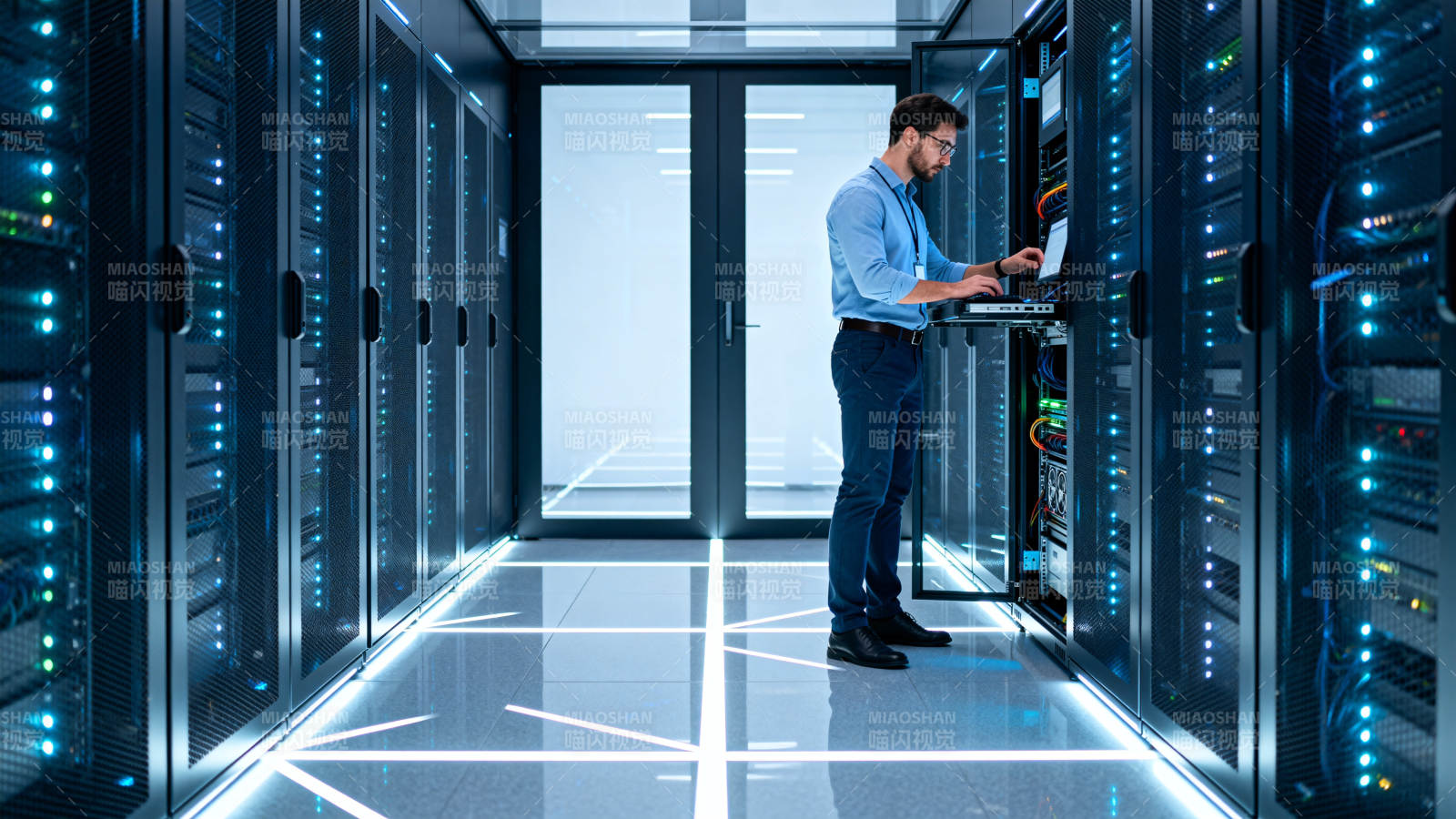 数据中心运维现场图片