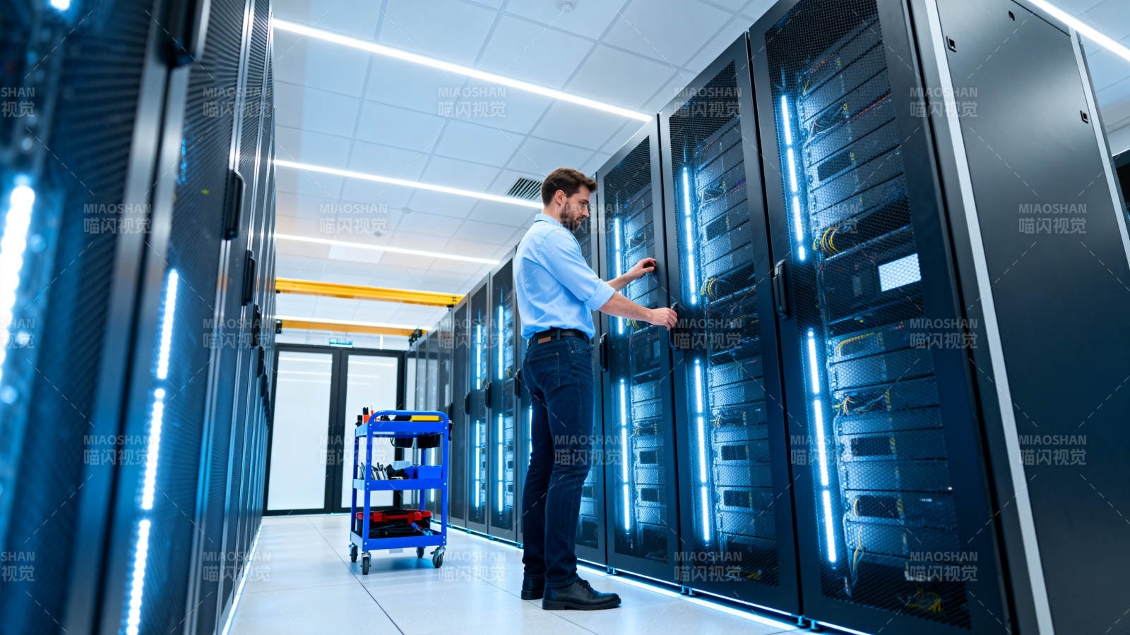 数据中心运维现场图片