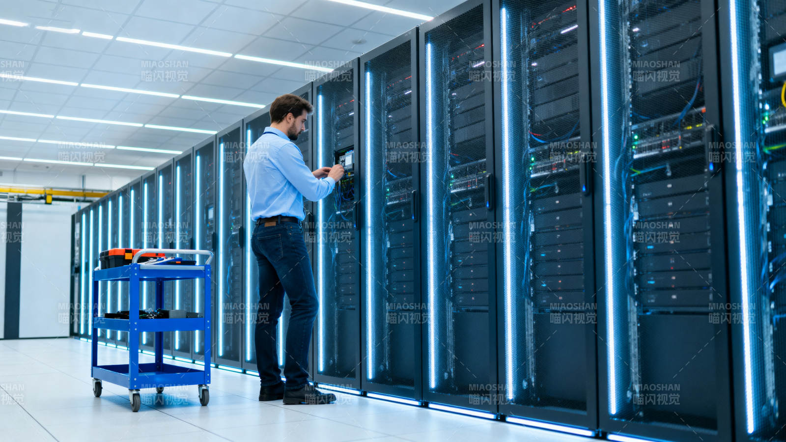 数据中心运维现场图片