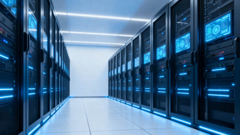 数据中心机房图片