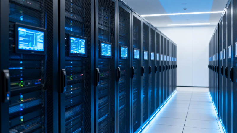 数据中心机房图片