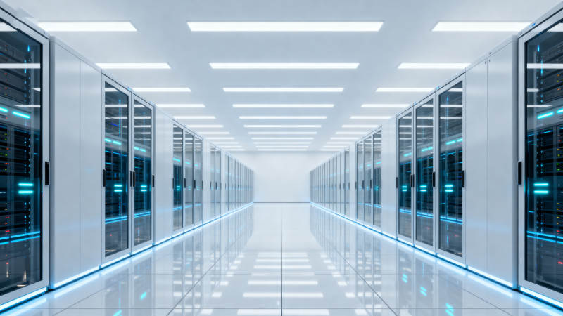 数据中心走廊图片