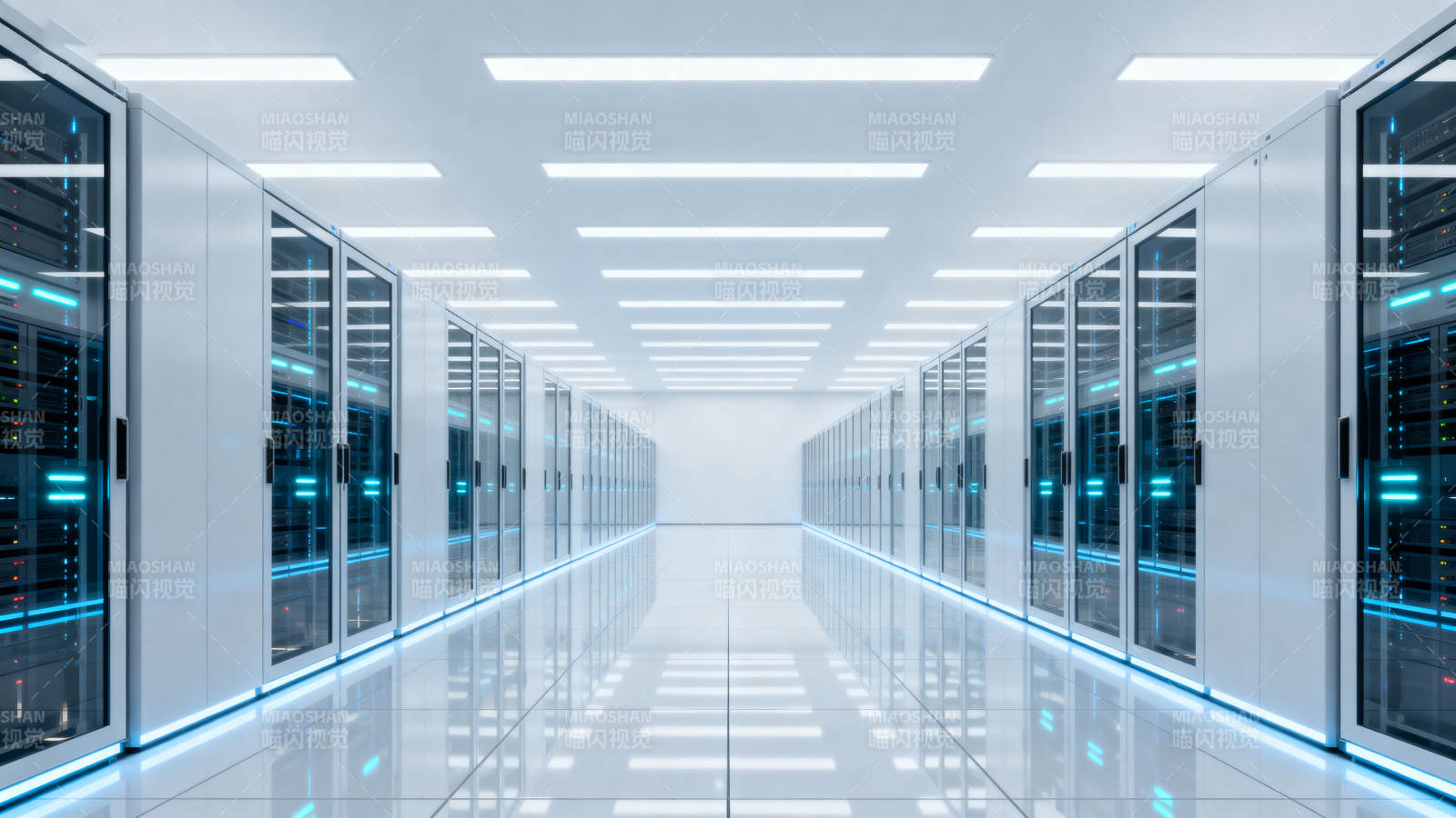 数据中心走廊图片