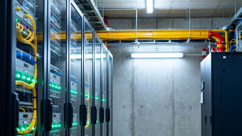 数据中心机房图片