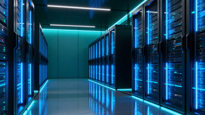 数据中心机房图片