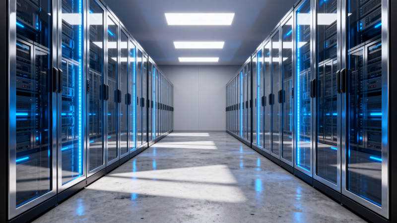 数据中心走廊图片