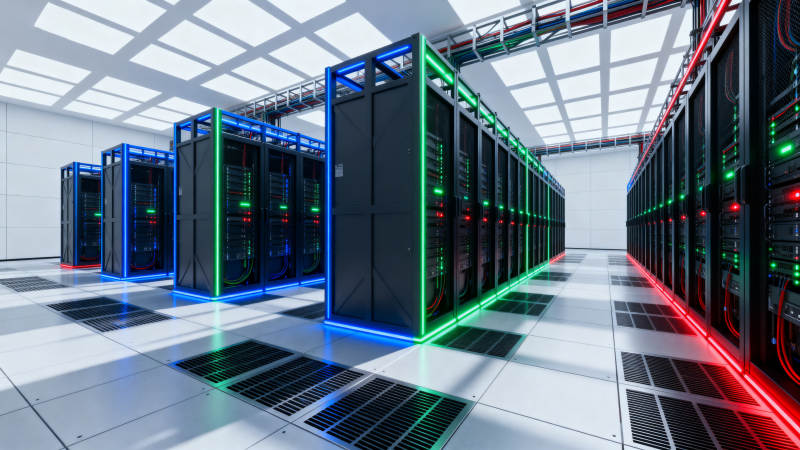 数据中心机房图片