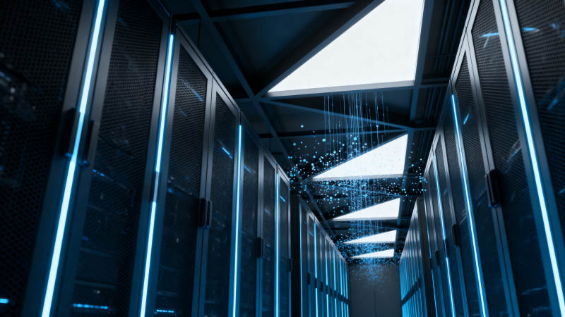 数据中心通道图片