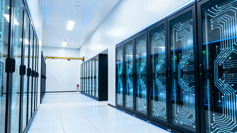 数据中心机房图片