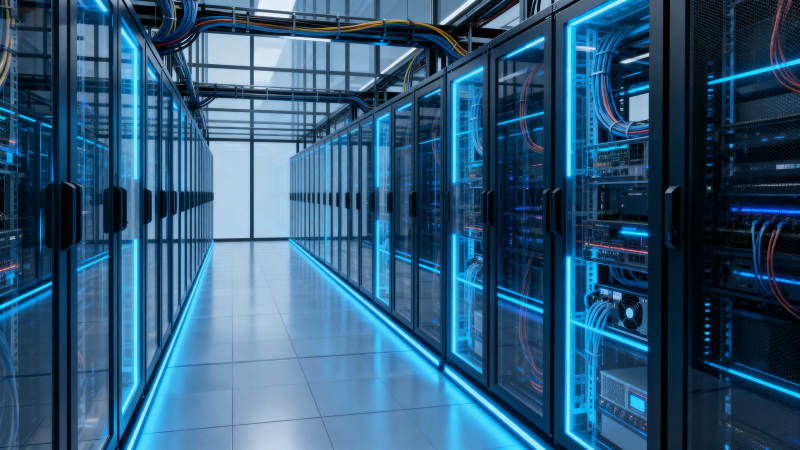 数据中心机房图片