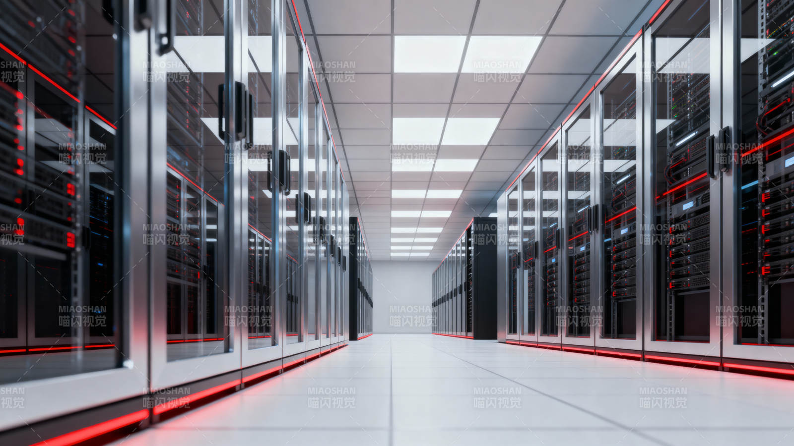 数据中心机房走廊图片