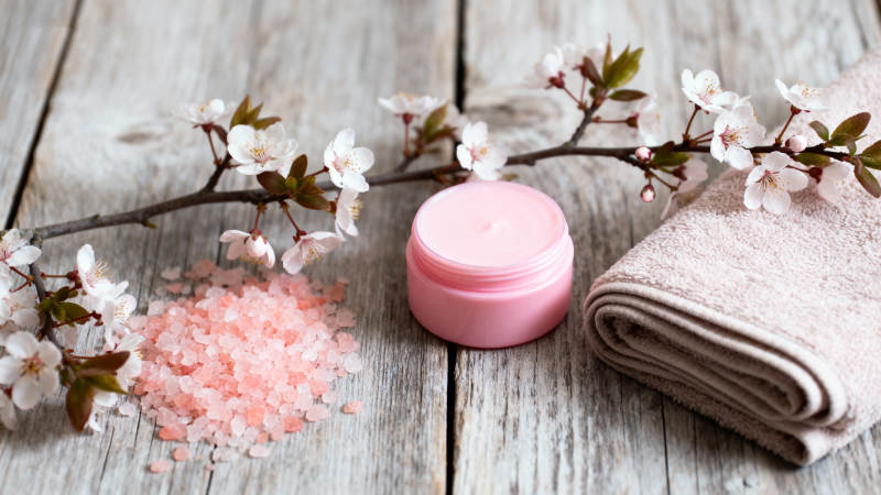 樱花香氛护理套装图片