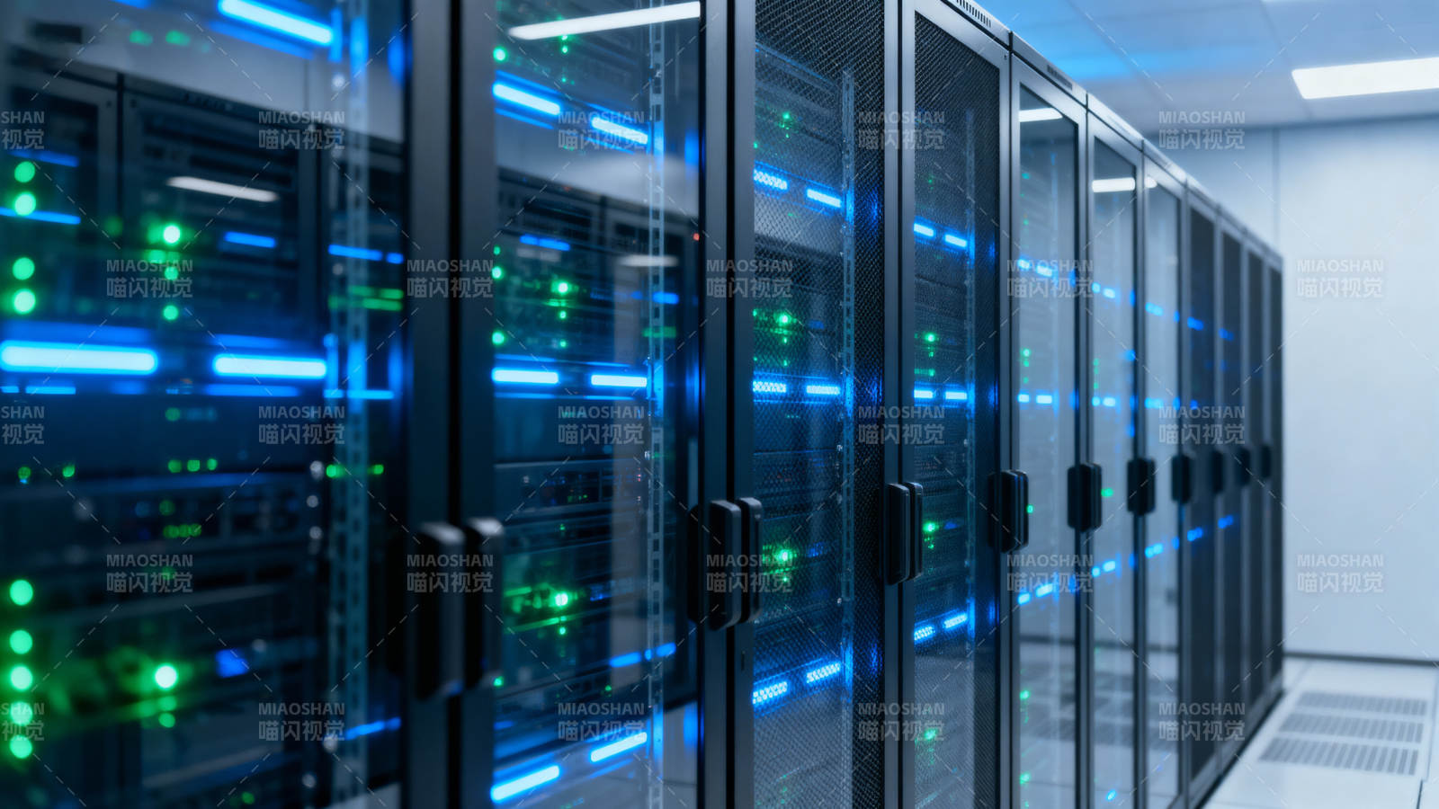 数据中心机柜图片