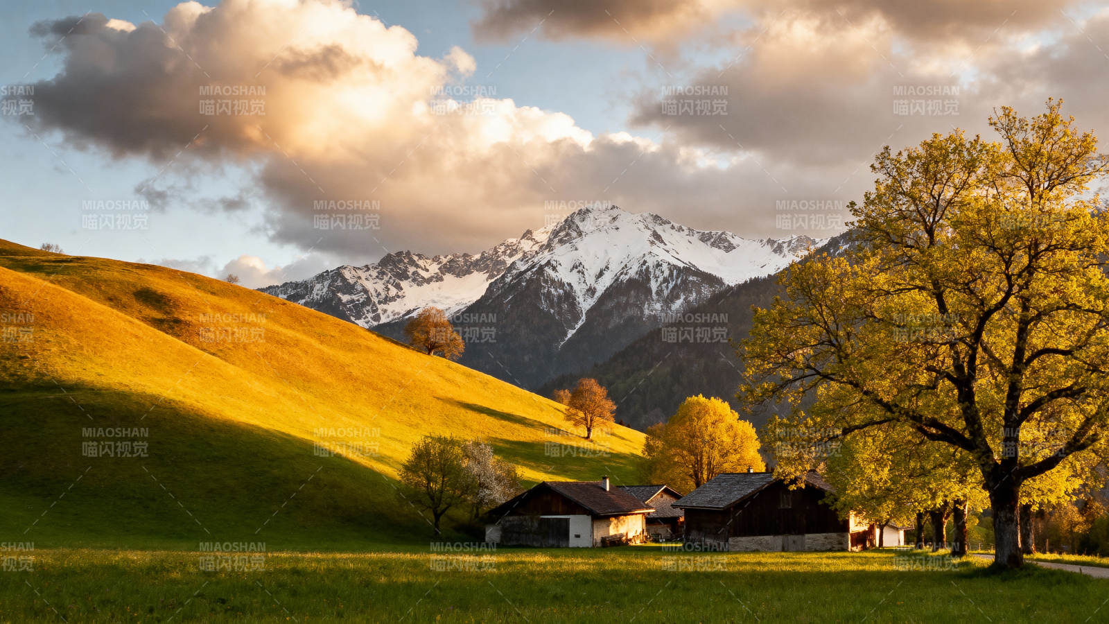 秋日山居图图片