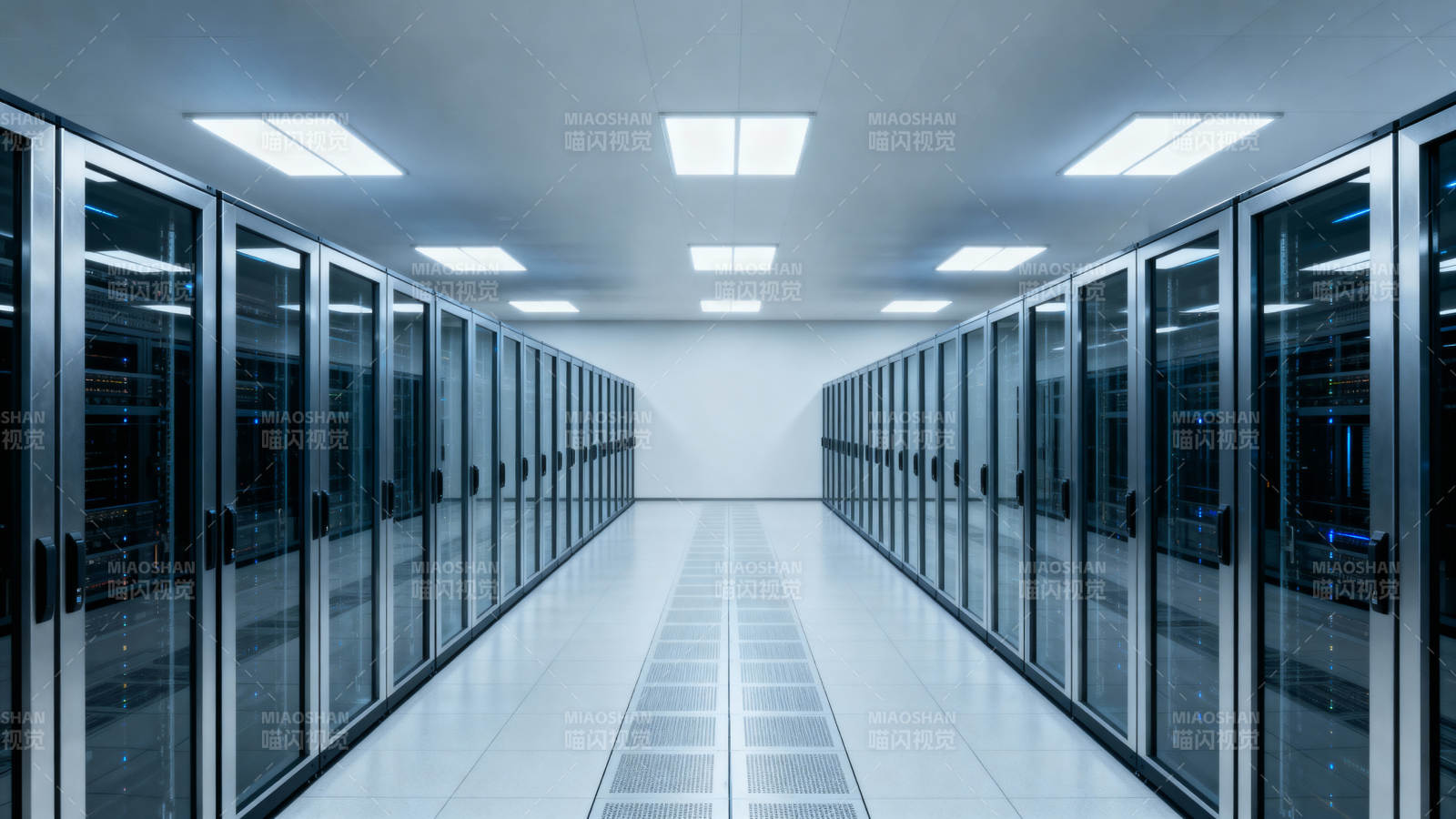 数据中心机房走廊图片