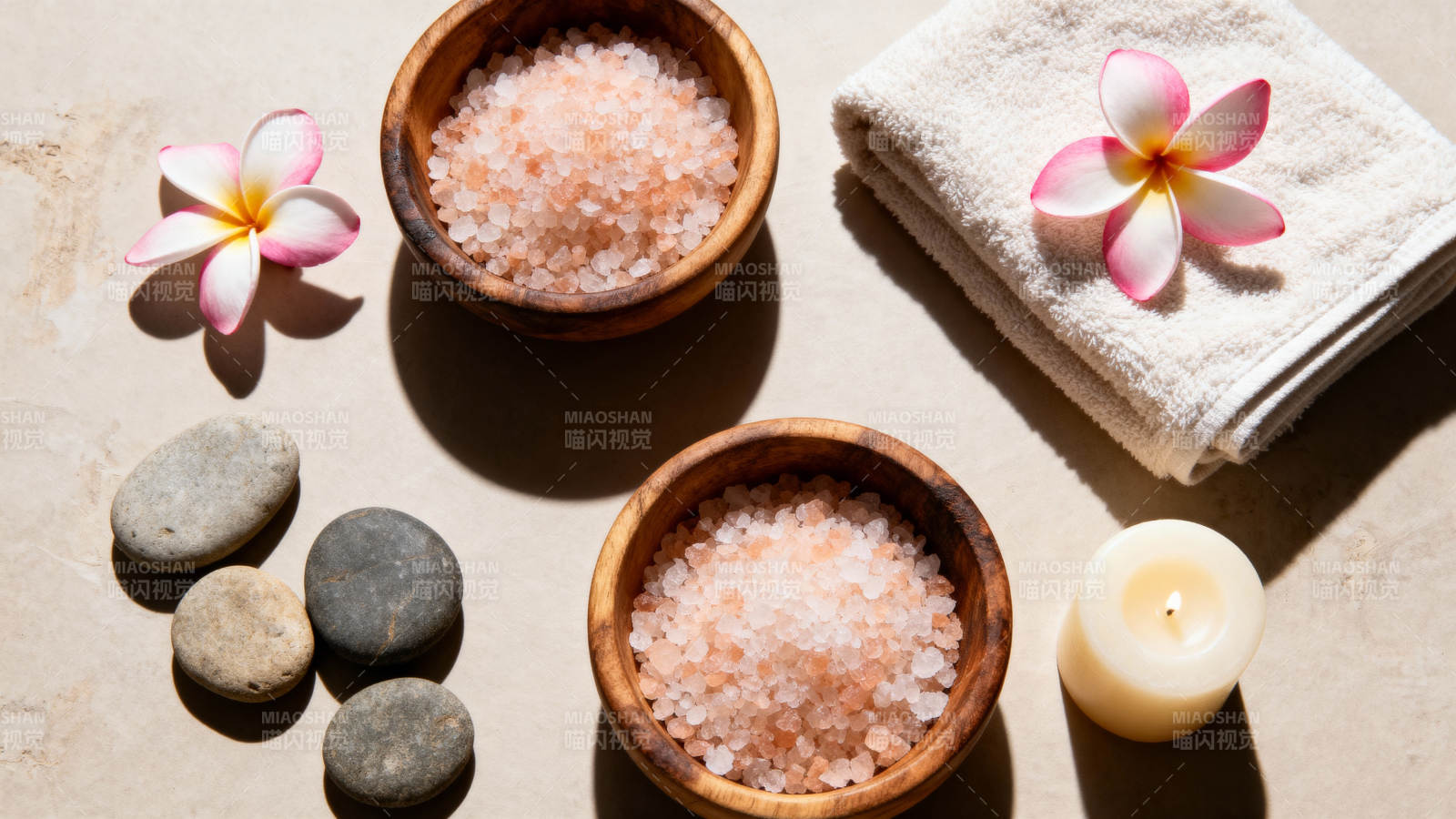 温泉疗愈静谧时光图片