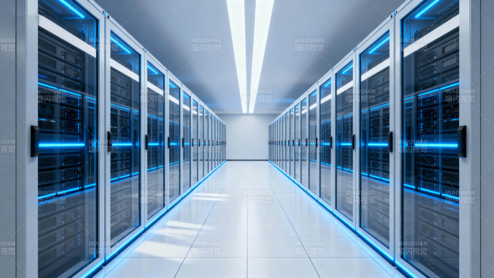 数据中心走廊图片