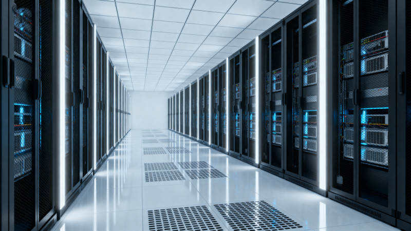 数据中心机房图片