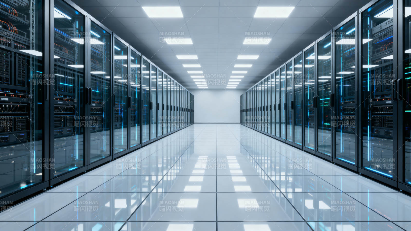 数据中心机房走廊图片