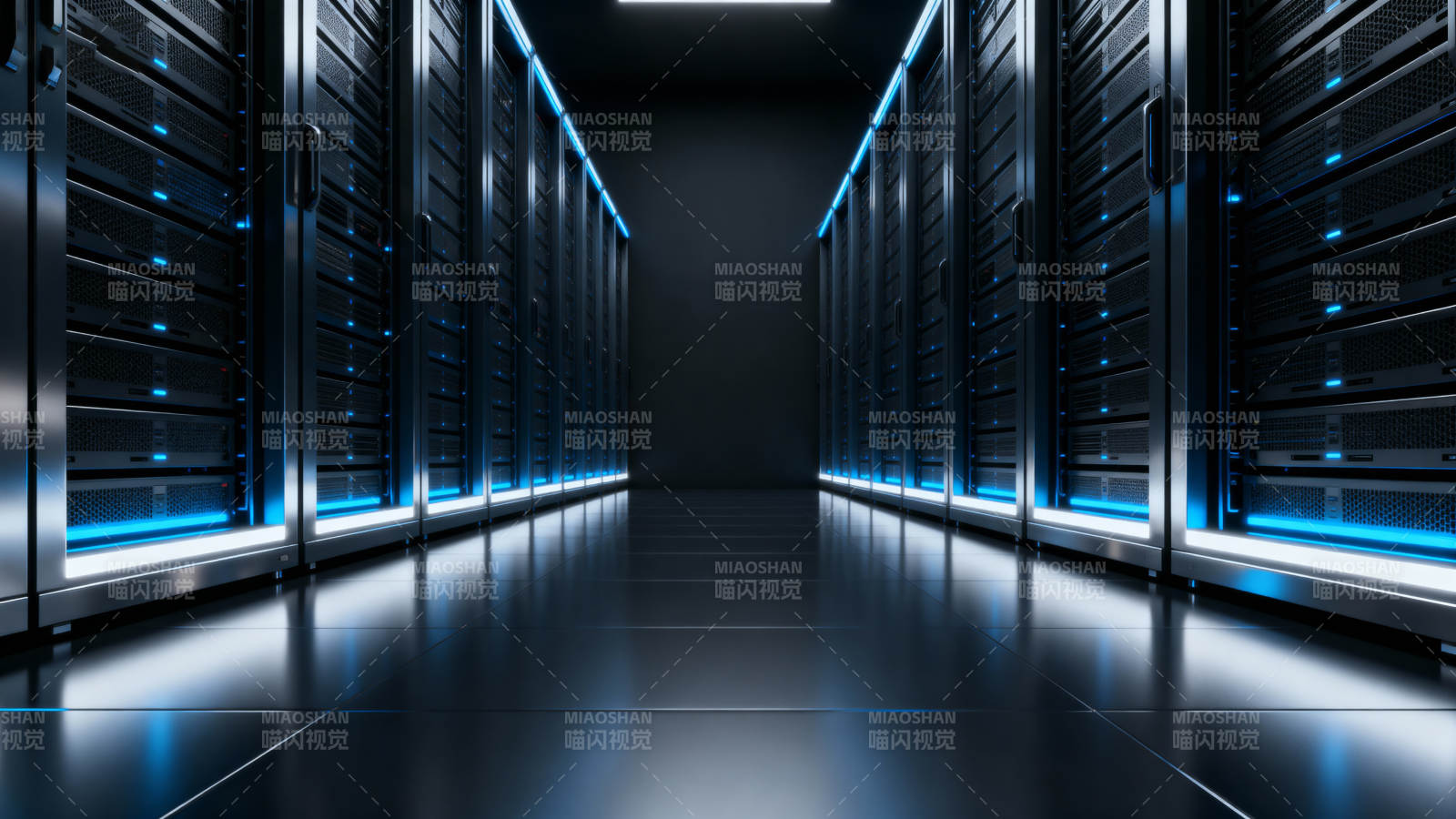 数据中心走廊图片