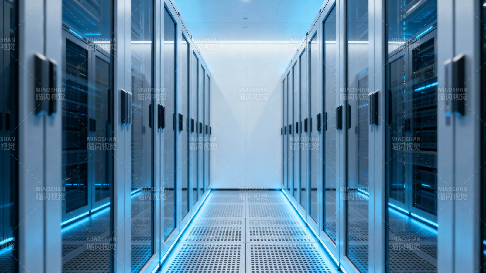 数据中心走廊图片