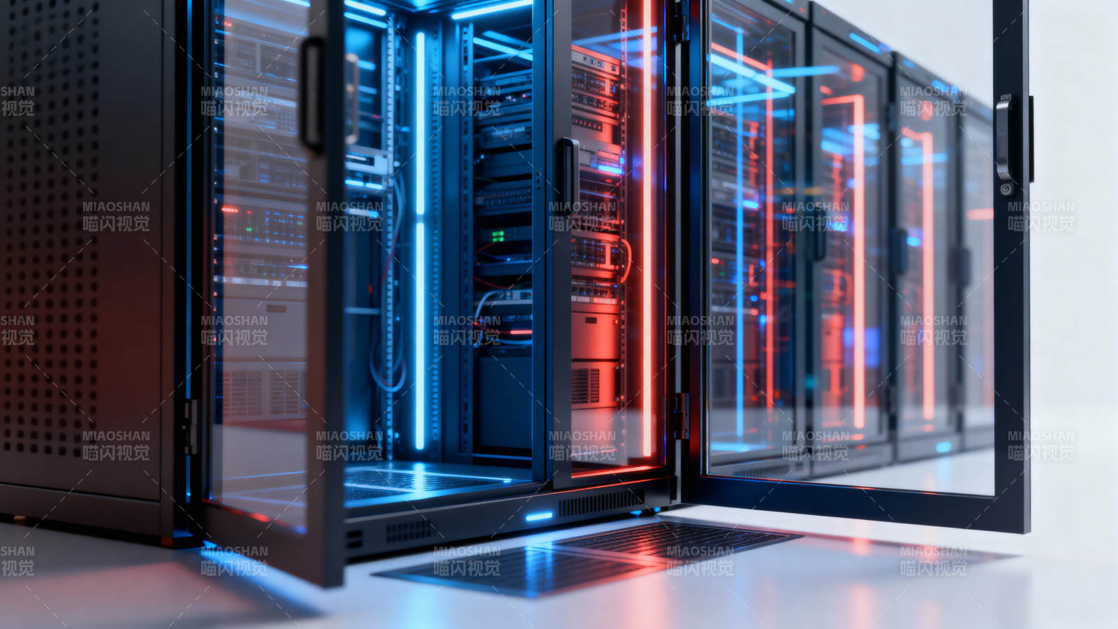 数据中心机柜图片