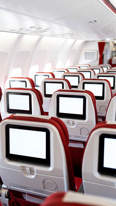 飞机客舱座椅图片