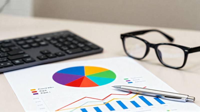 数据分析办公场景图片