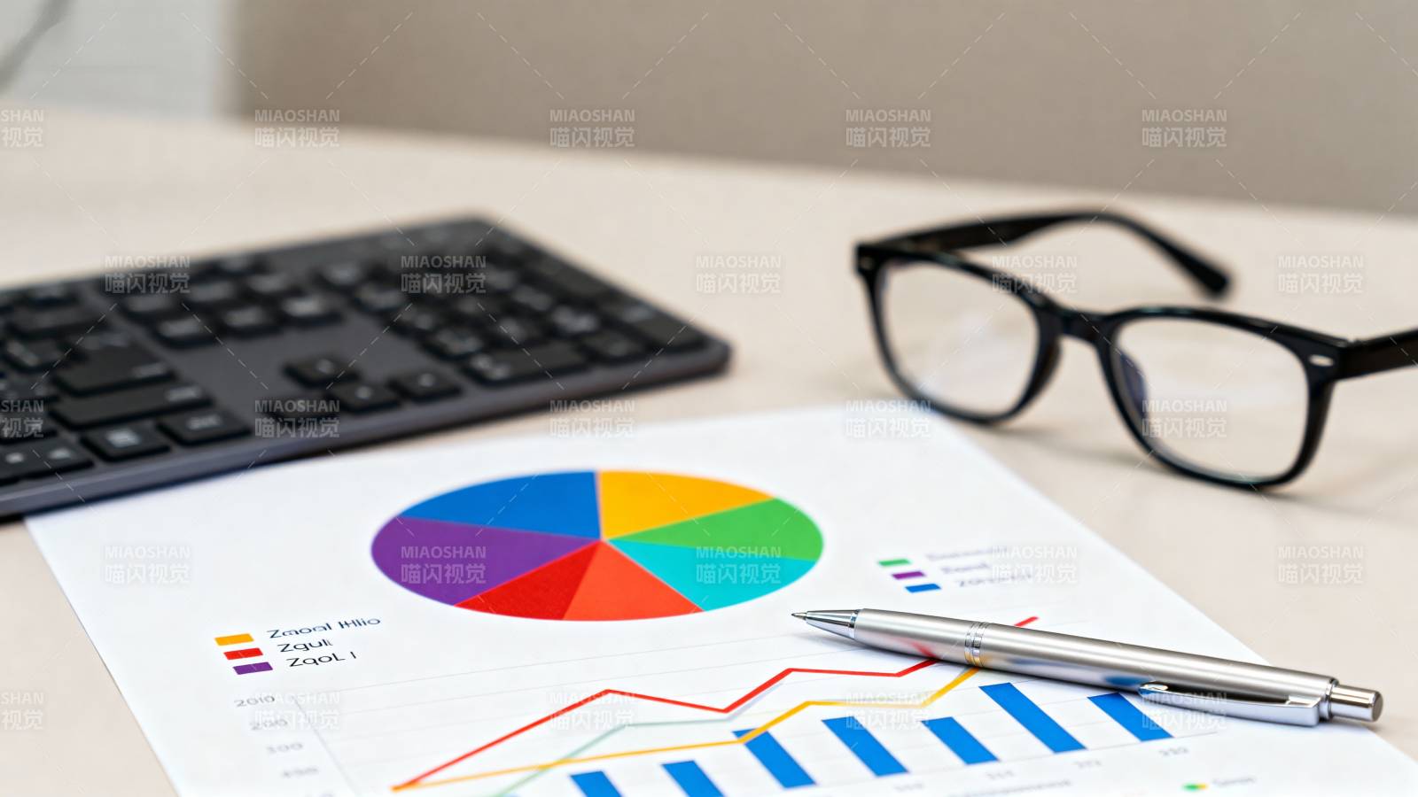 数据分析办公场景图片