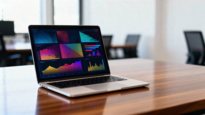 数据可视化笔记本图片