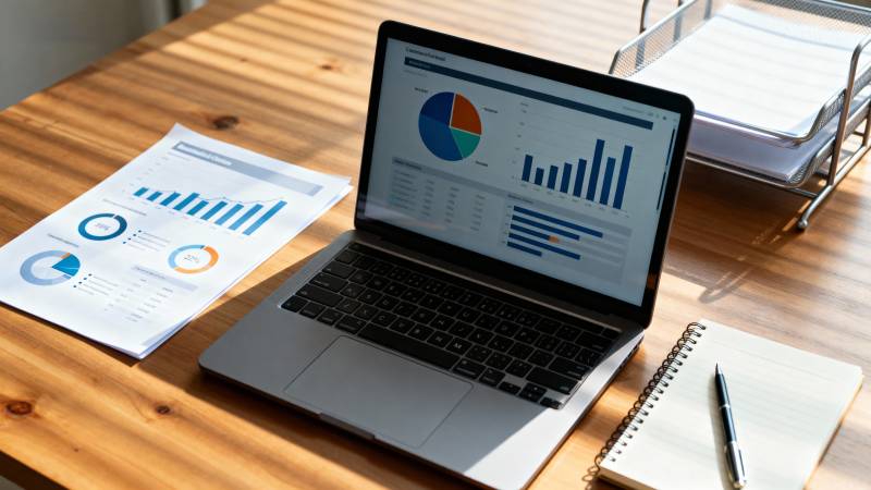 数据分析工作场景图片