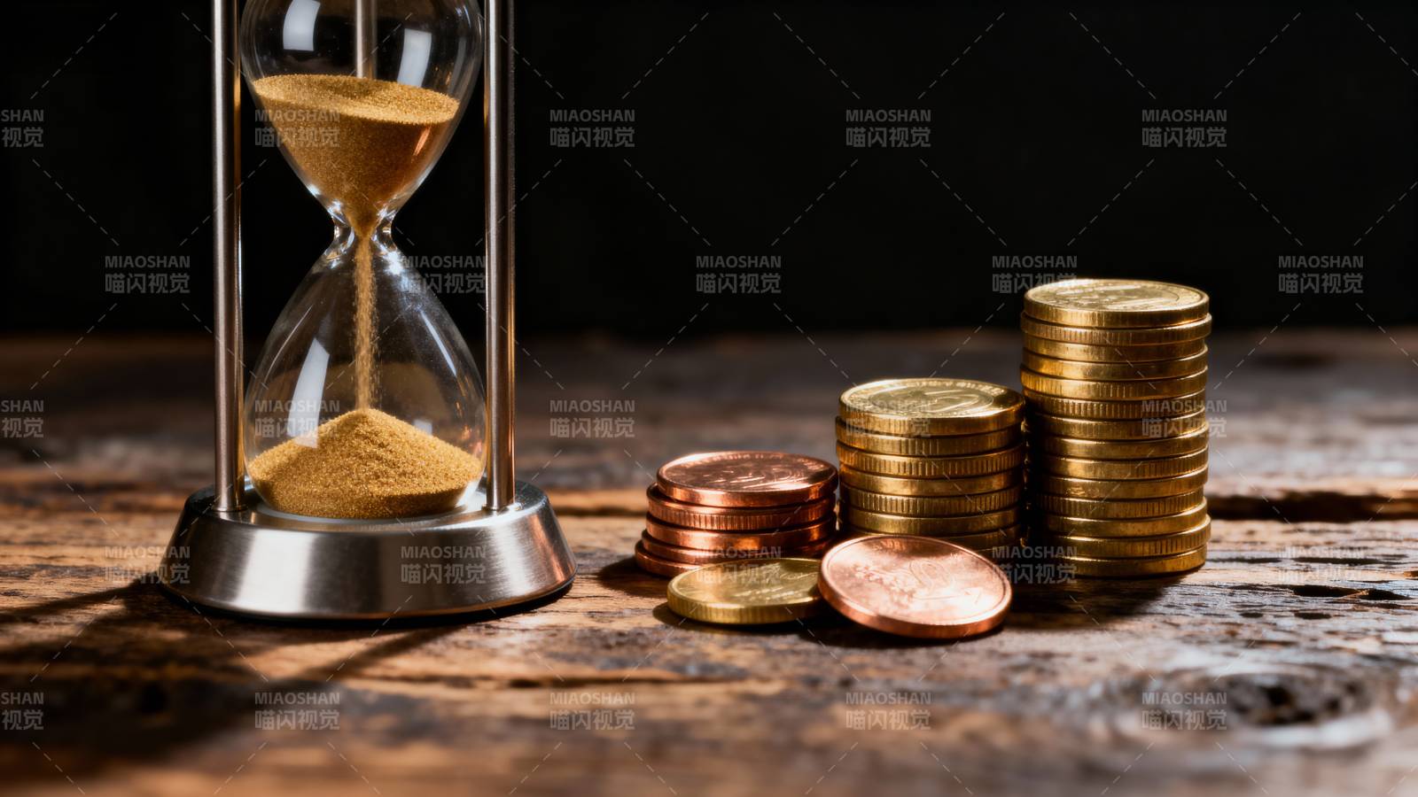 时间与金钱图片