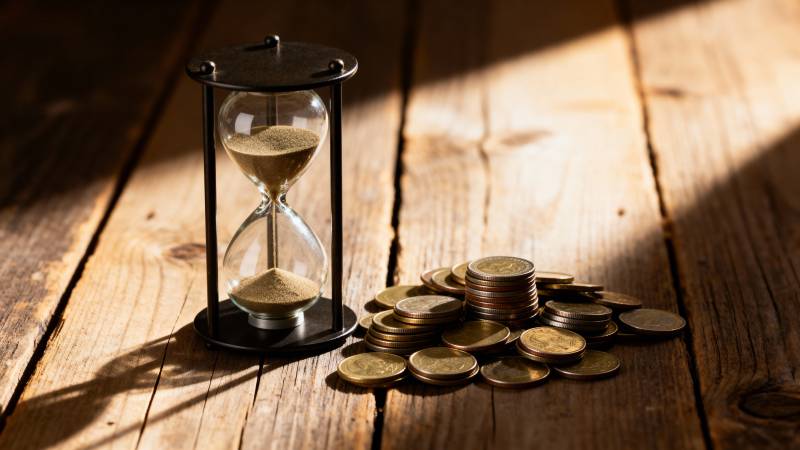 时间与金钱图片