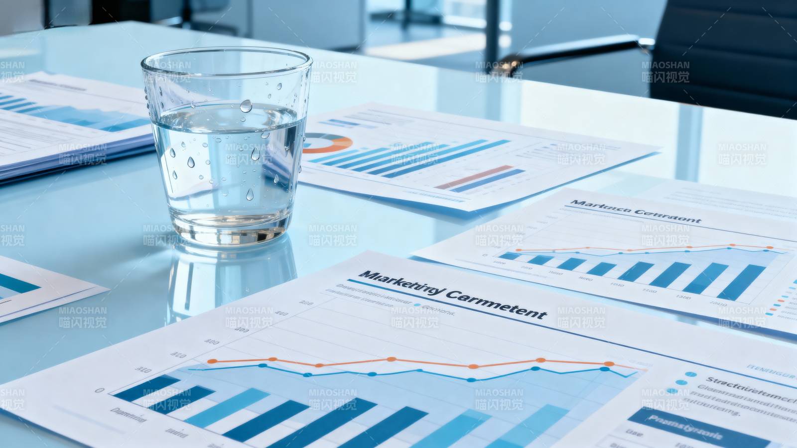商务会议数据分析图片