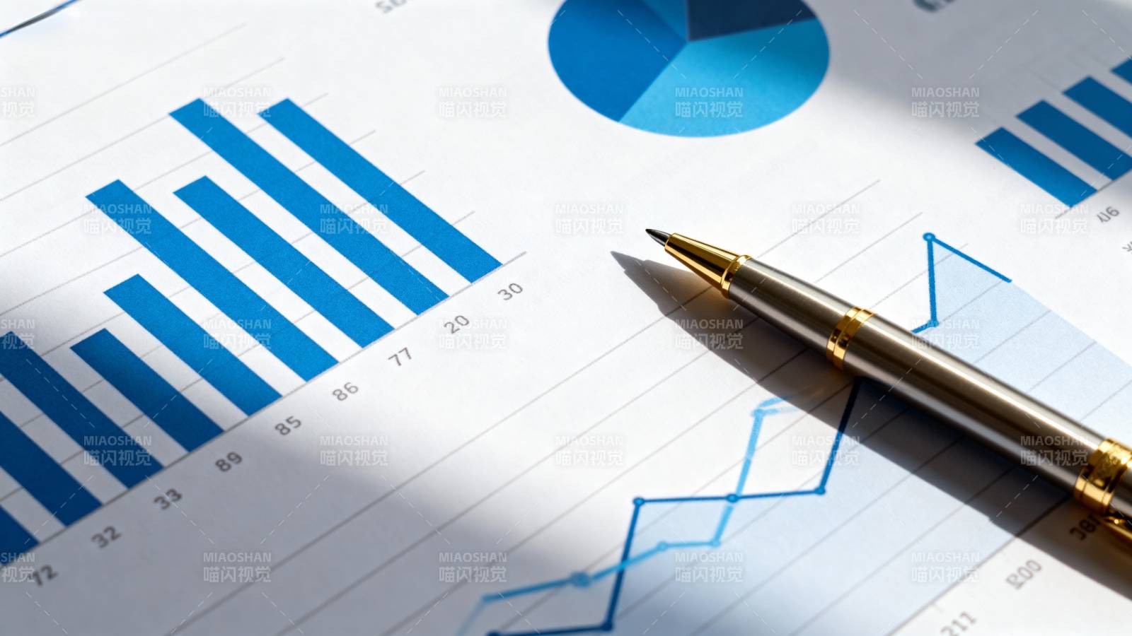 财务数据分析图图片
