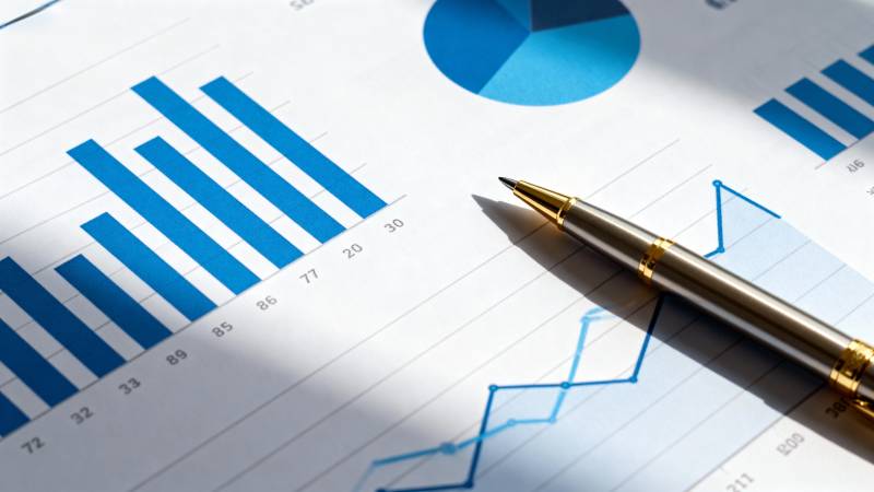 财务数据分析图图片