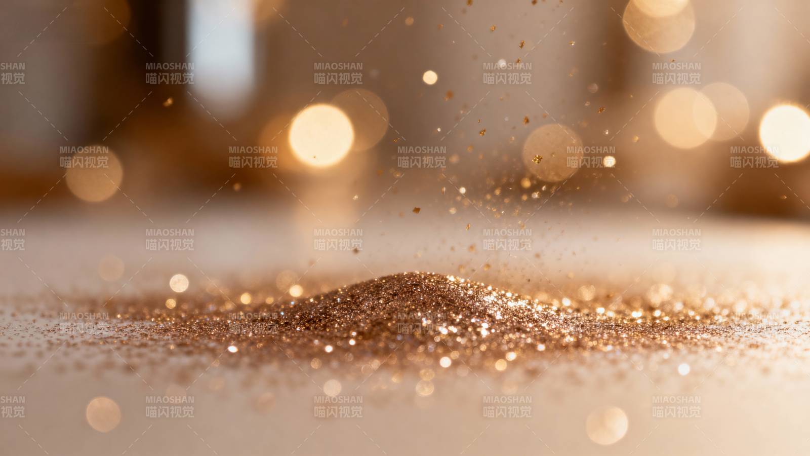 金色微光闪烁图片