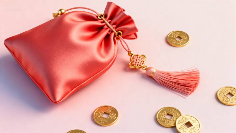 红袋金币迎新春图片