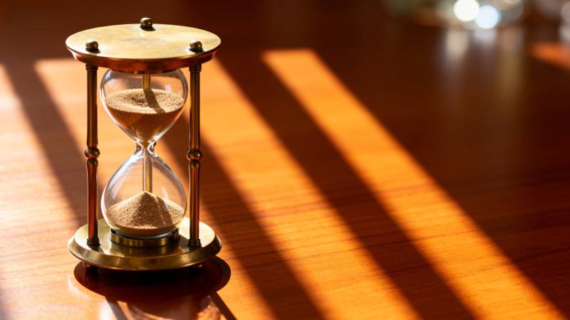 沙漏时光流逝图片